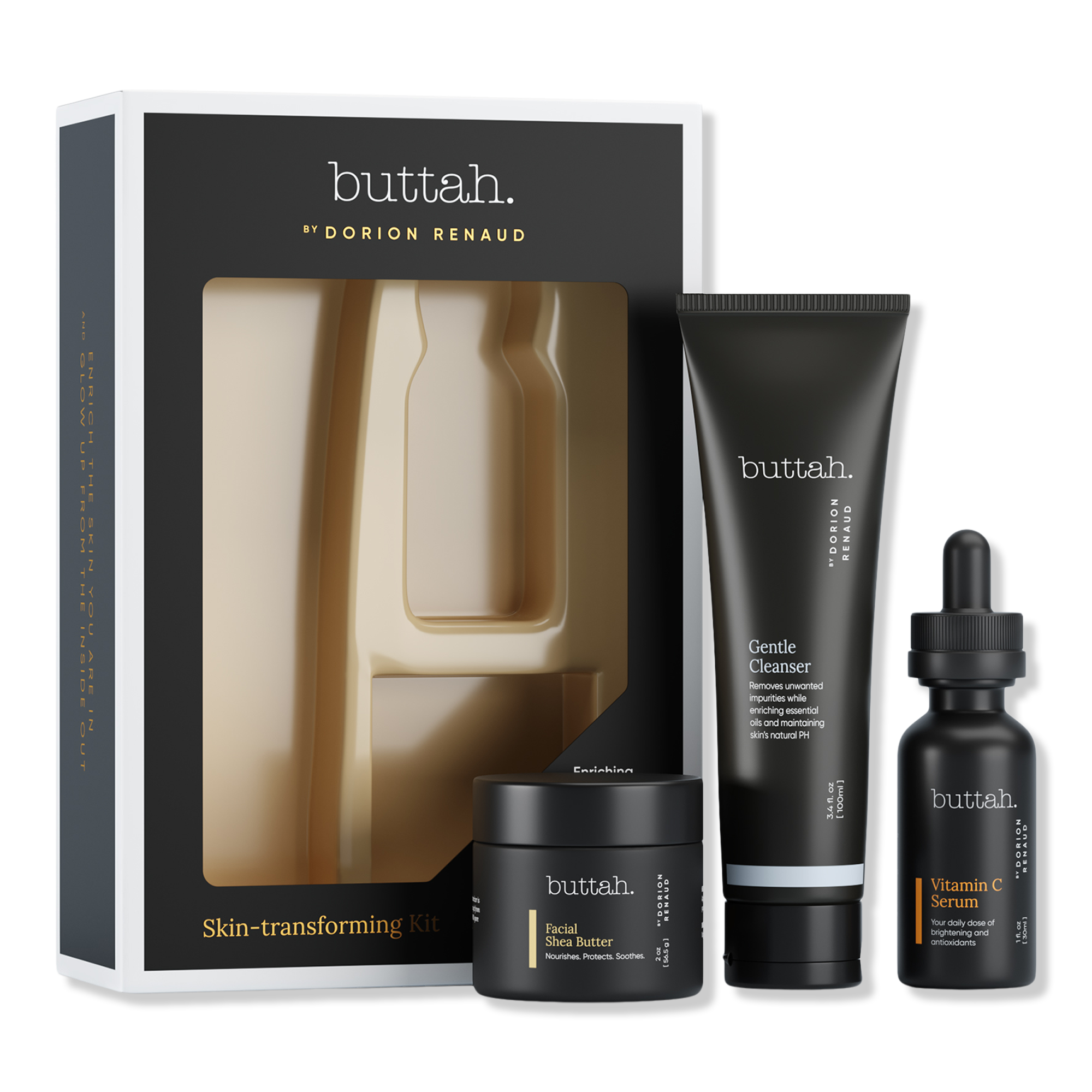 Buttah Skin Skin Transforming Kit with Facial Shea Butter #1