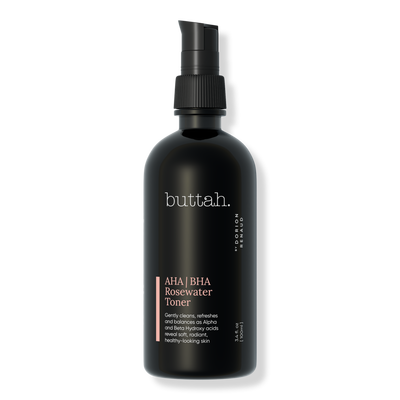 Buttah Skin AHA/BHA Rosewater Toner