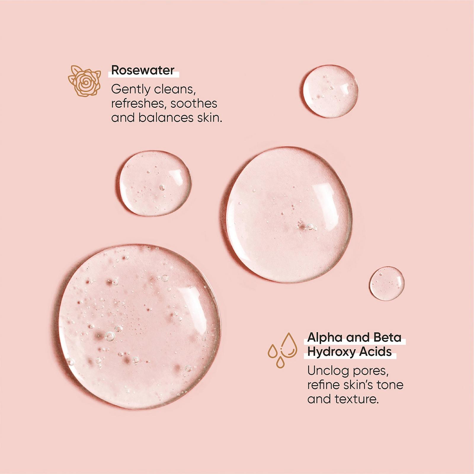 AHA/BHA Rosewater Toner