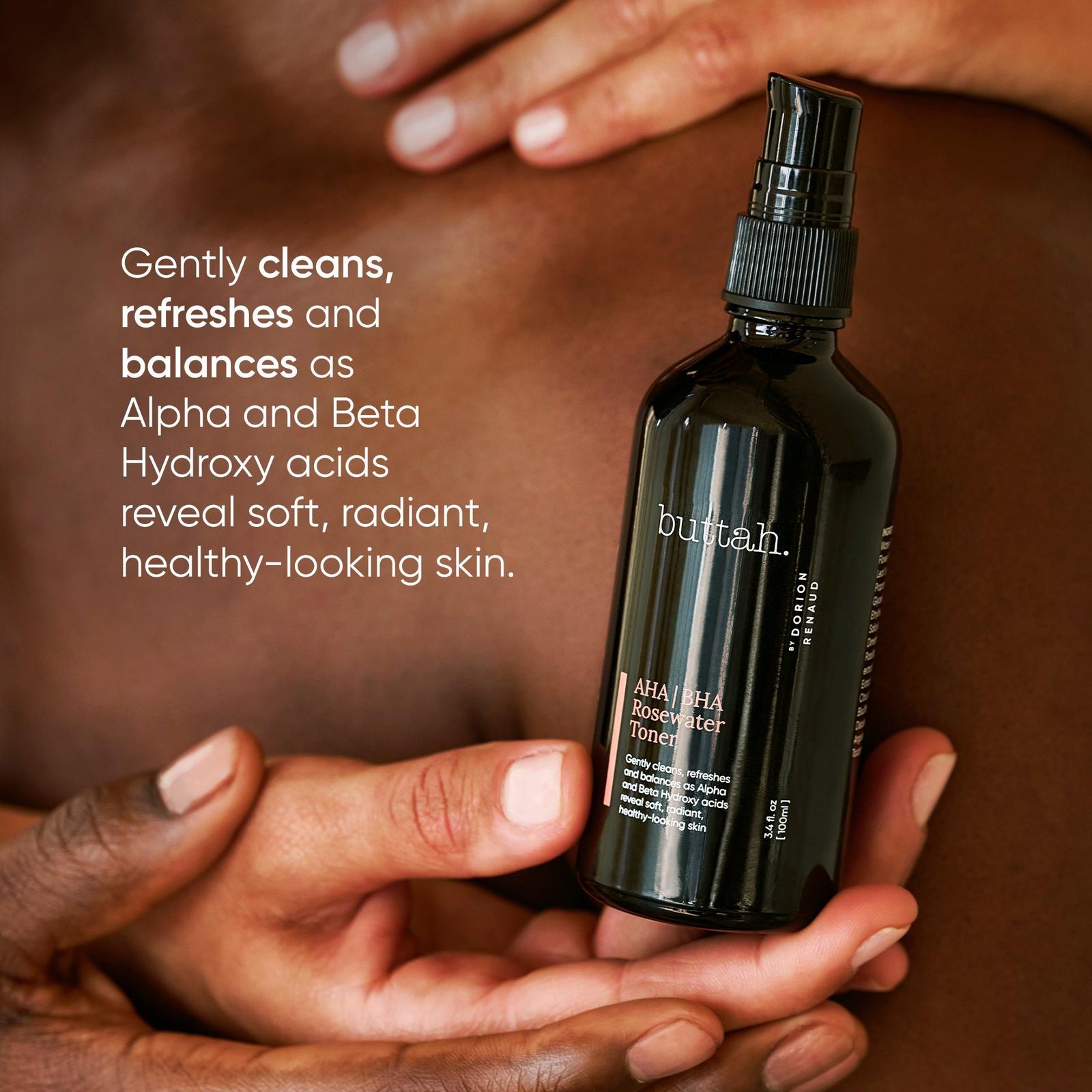 AHA/BHA Rosewater Toner