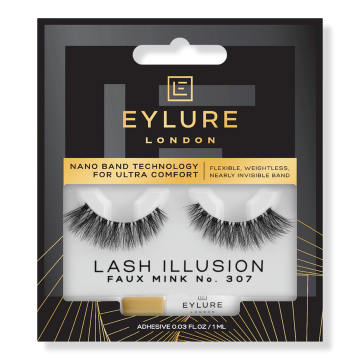 Eylure Lash Illusion No. 307 Faux Mink Eyelashes #1