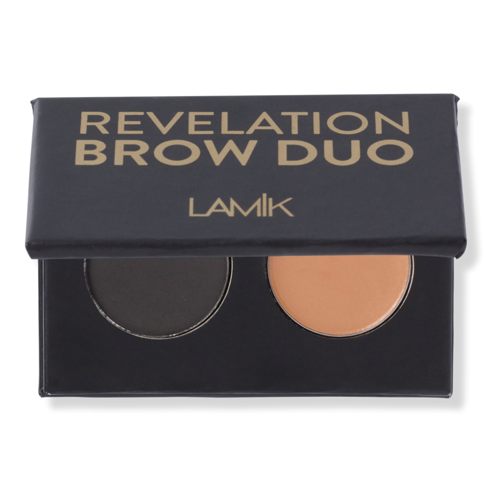 Lamik Beauty Revelation Brow Duo - Soft Black /eloquence