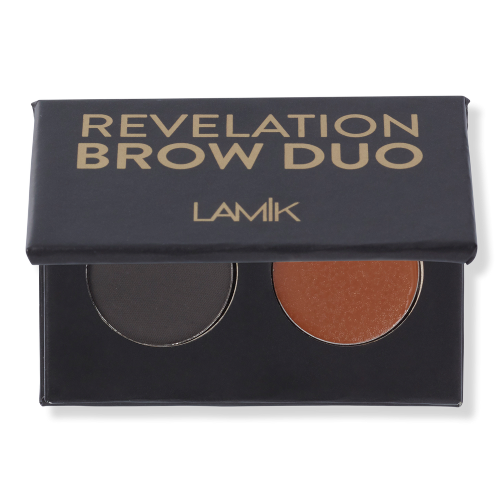 Lamik Beauty Revelation Brow Duo - Soft Black/glorious