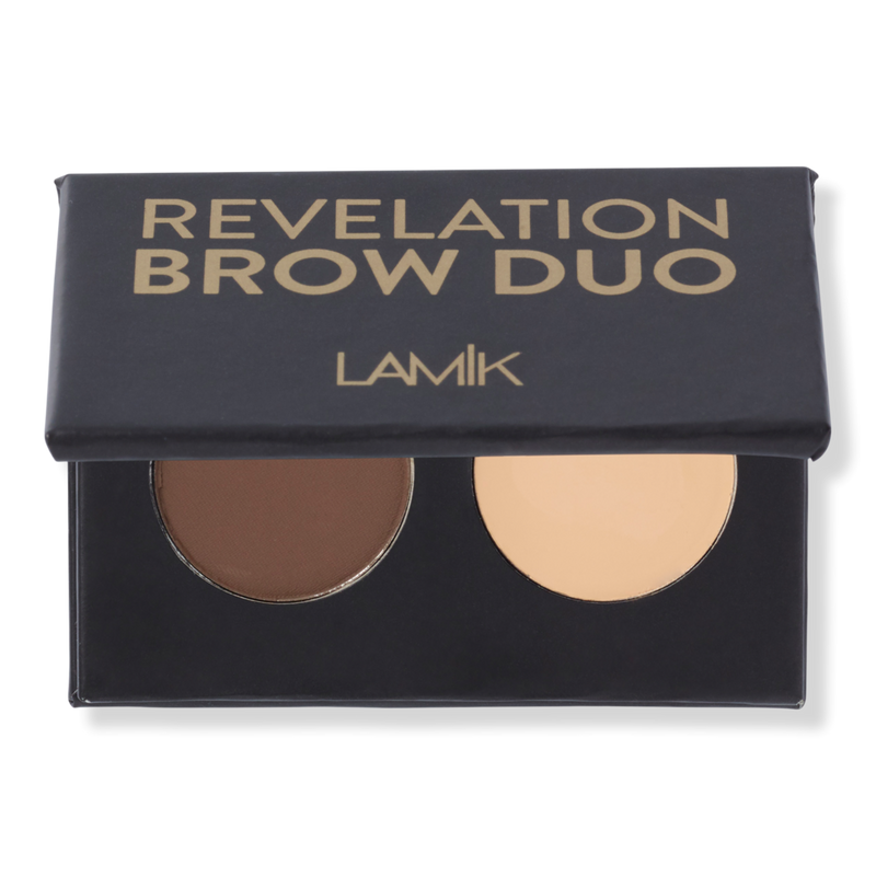 LAMIK Beauty - Dark Brown/Elegance Revelation Brow Duo | Ulta Beauty