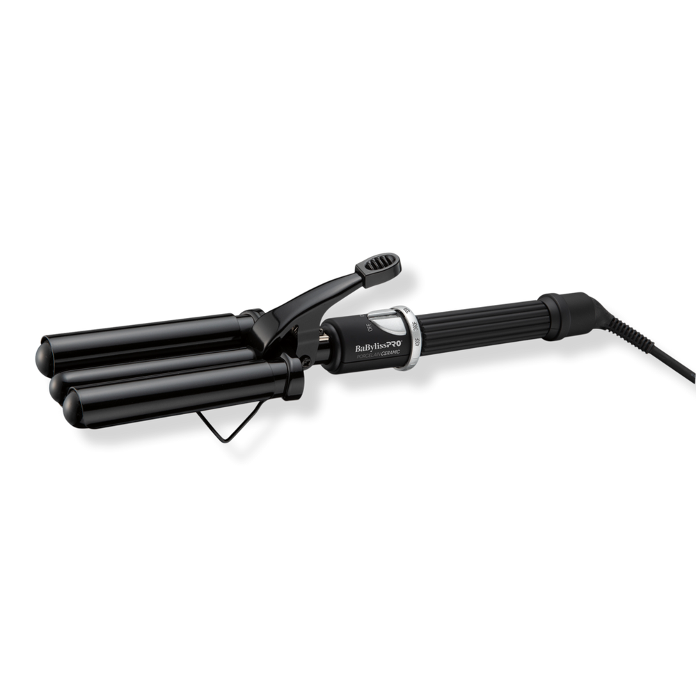 Porcelain Ceramic Triple Barrel Waver