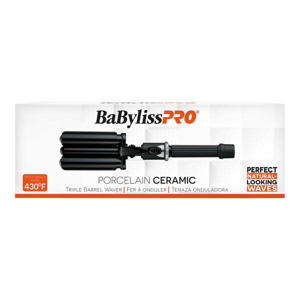 BaBylissPRO Porcelain Ceramic Triple Barrel Waver #3