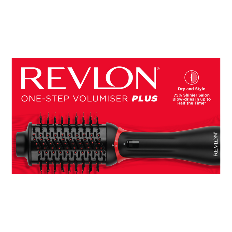 Revlon - Black One-Step Volumizer PLUS 2.0 Hair Dryer and Hot Air