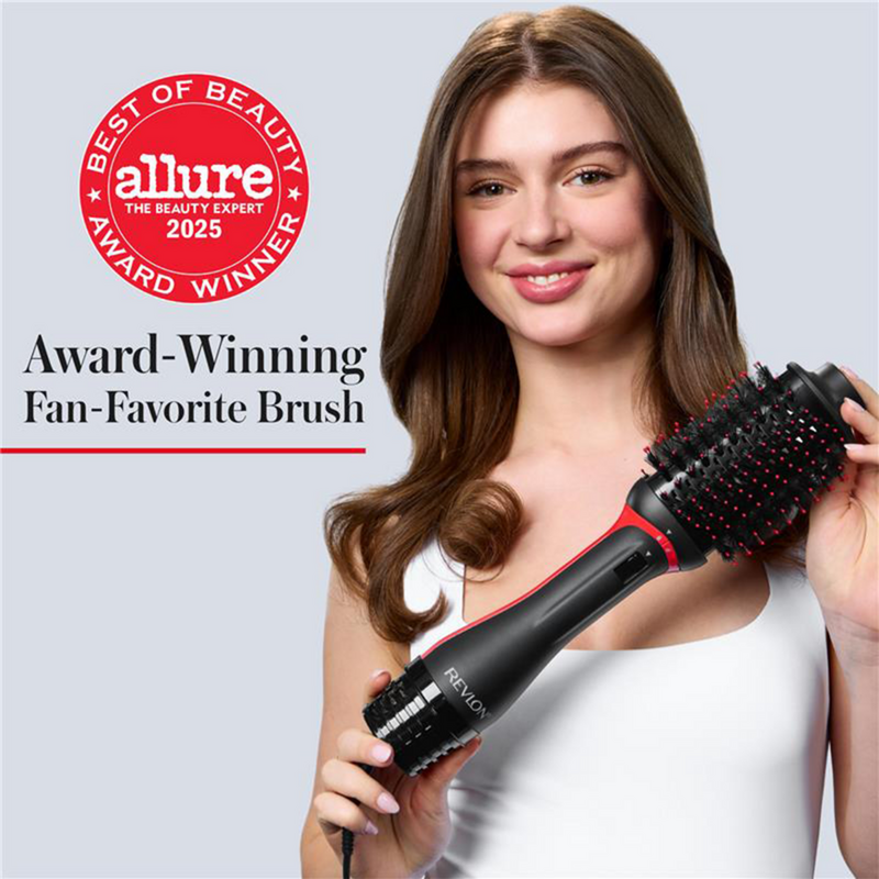 Revlon - Black One-Step Volumizer PLUS 2.0 Hair Dryer and Hot Air