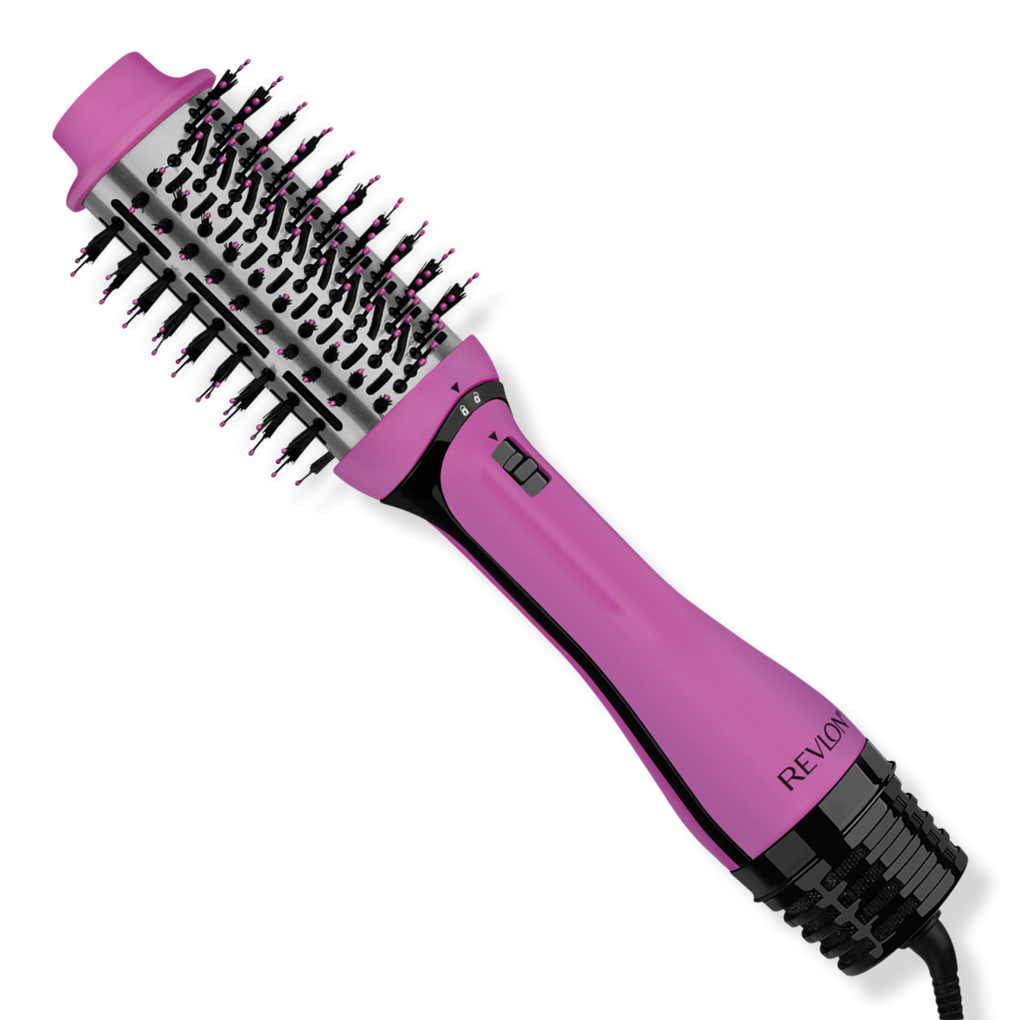 REVLON One-Step Volumizer PLUS 2.0 Hair Dryer and Hot Air Brush, Pink New!