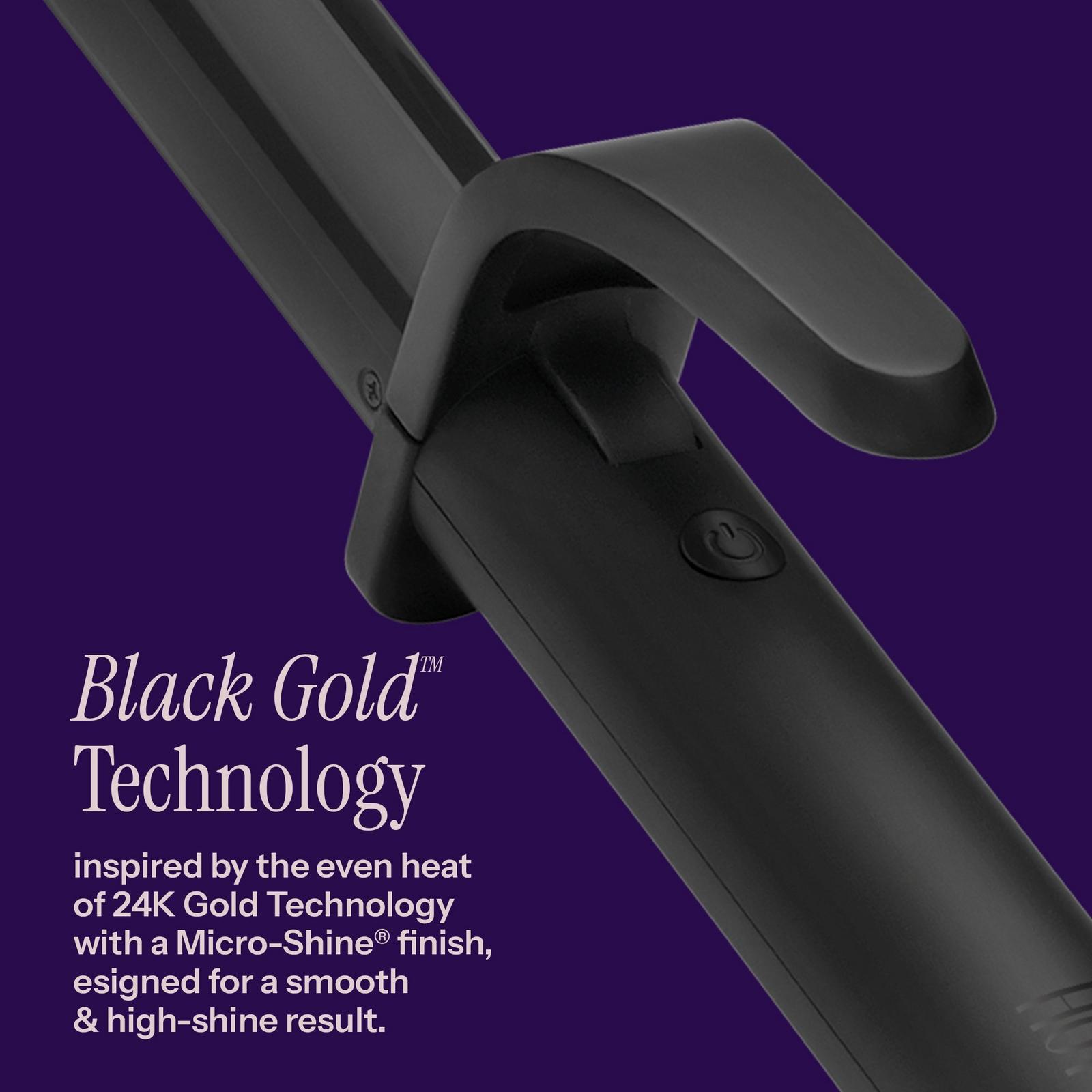 Pro Artist Black Gold Digital Curling Iron