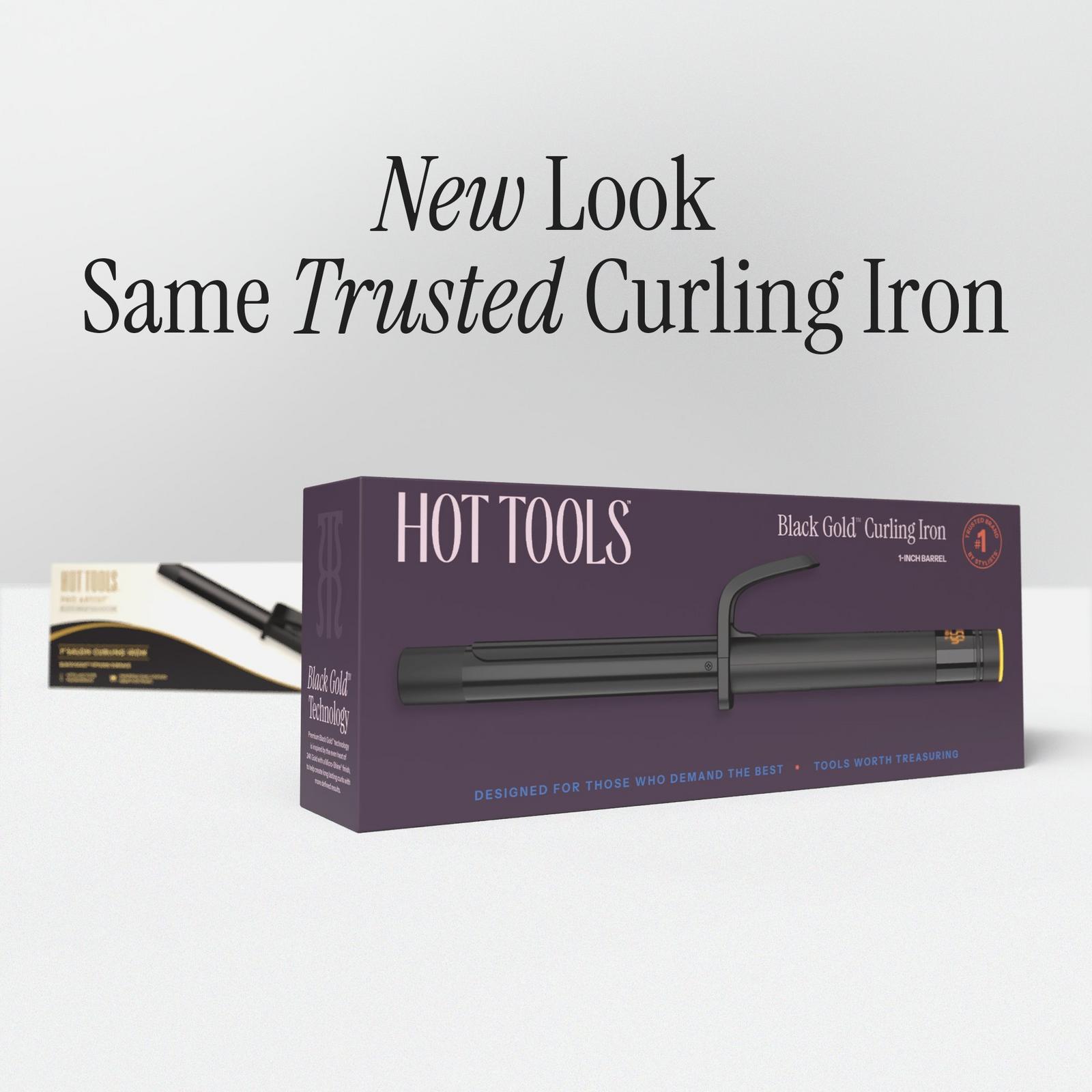 Pro Artist Black Gold Digital Curling Iron