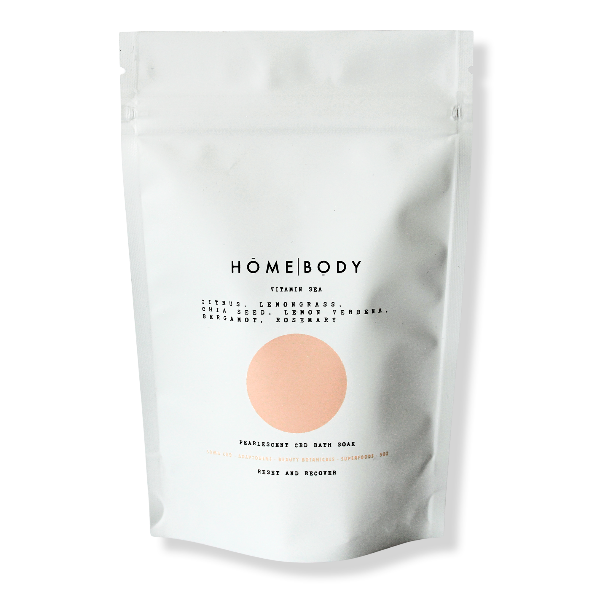 Homebody Vitamin Sea Pearlescent CBD Bath Bomb Soak #1
