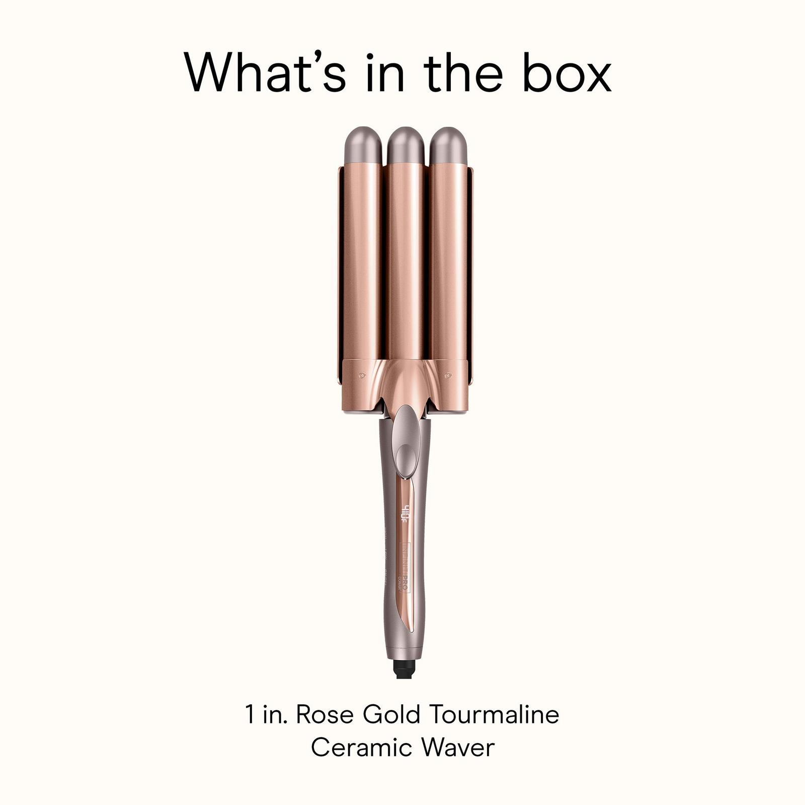 InfinitiPRO By Conair Triple Barrel Tourmaline Ceramic Waver