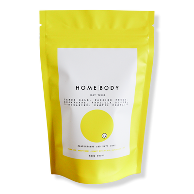 Homebody Plot Twist Pearlescent CBD Bath Bomb Soak