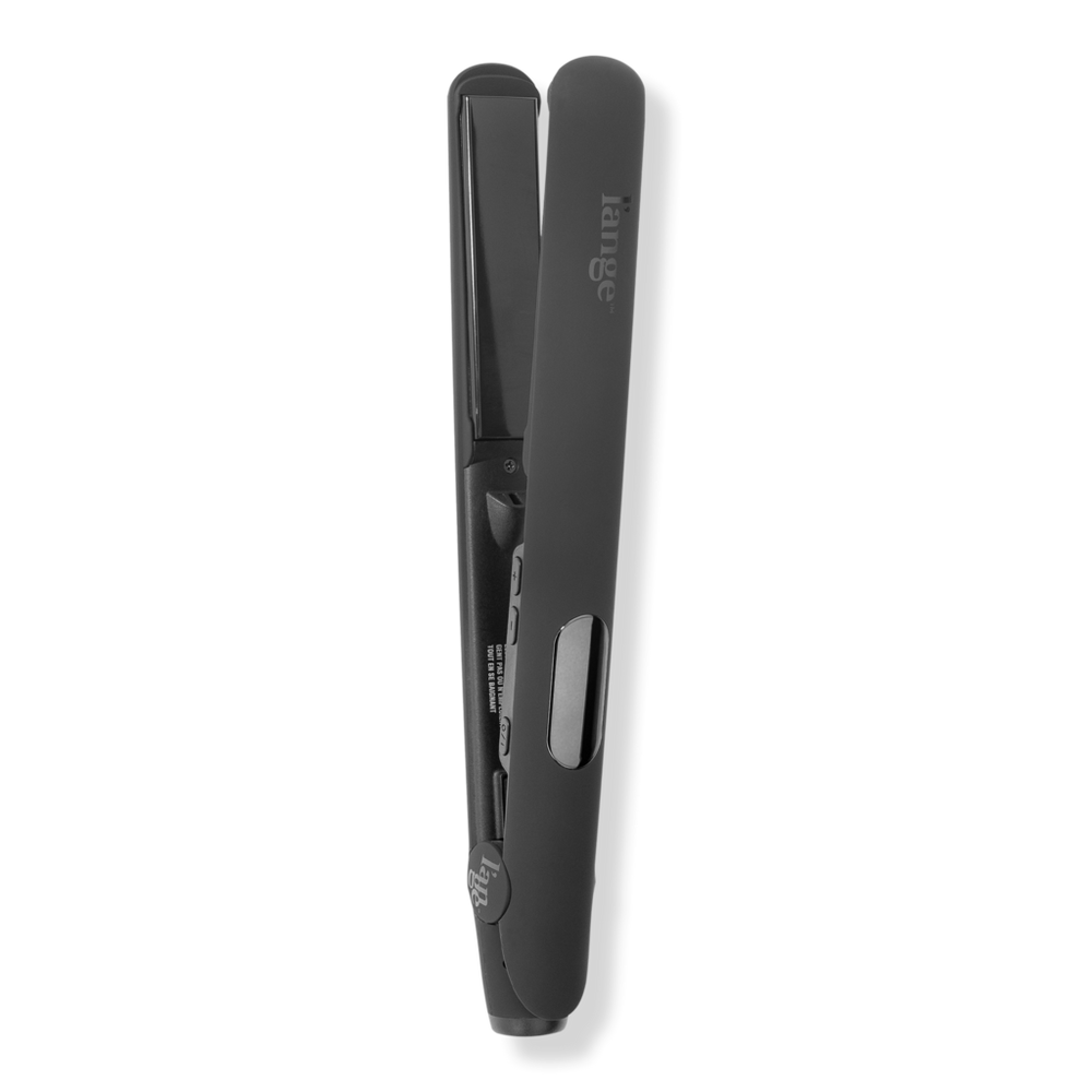 L'ange Le Ceramique Luxe Digital 1-pass Flat Iron - Black In Black