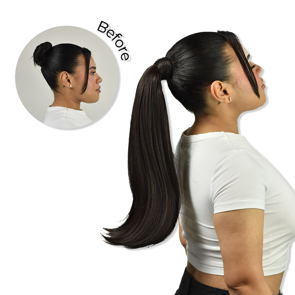 INH cheapest CLIP-IN PONYTAIL EXTENSIONS