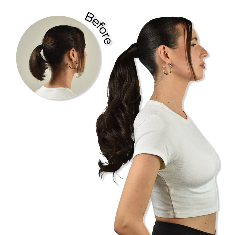 Inh Jordynn Pony - Dark Brown In Brown