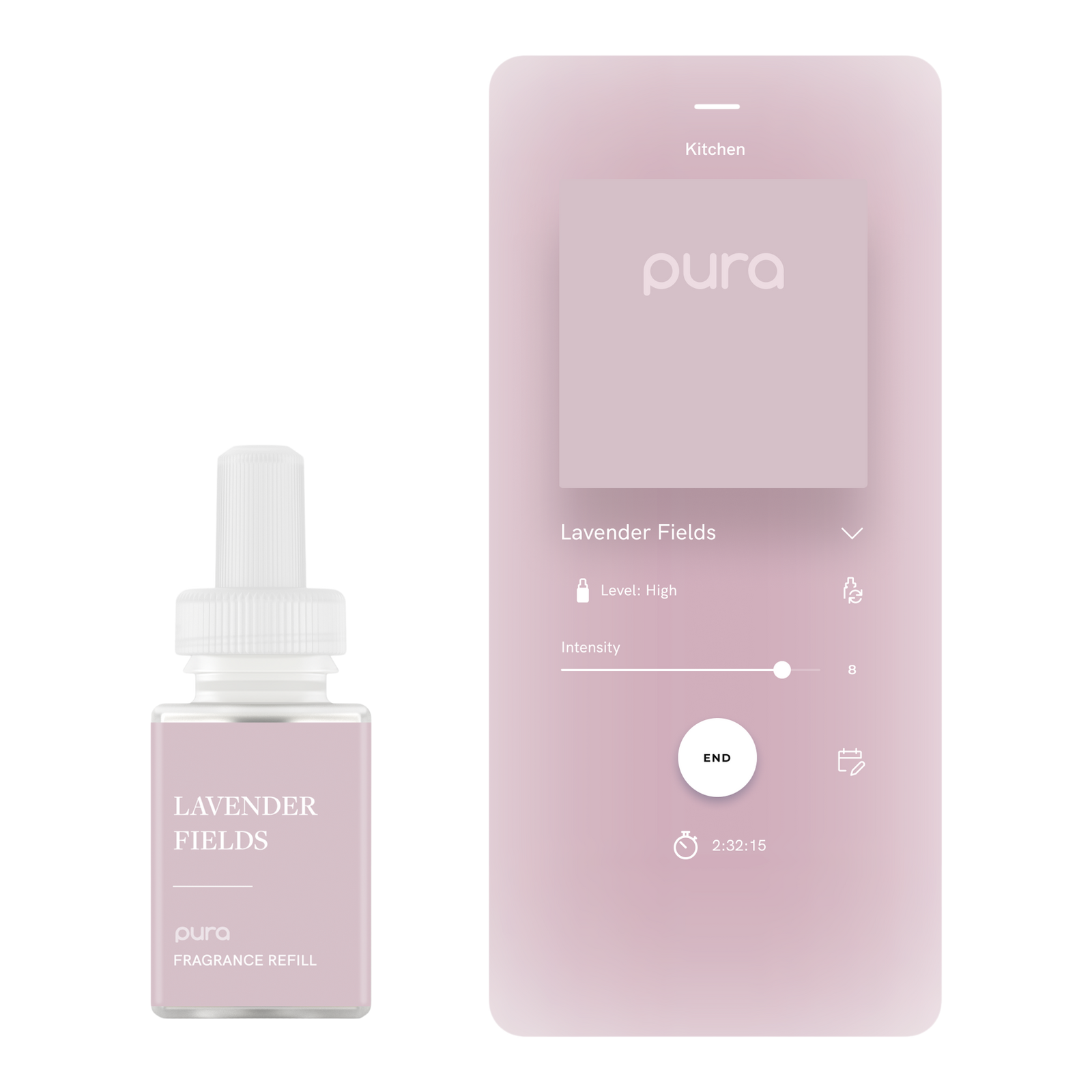 Pura Smart Vial Diffuser Refill - Lavender Fields