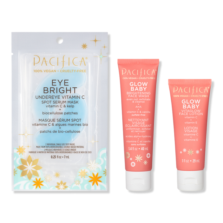 Pacifica Bright Stars for Glowing Skin - Vitamin C Daily Skincare Set #1