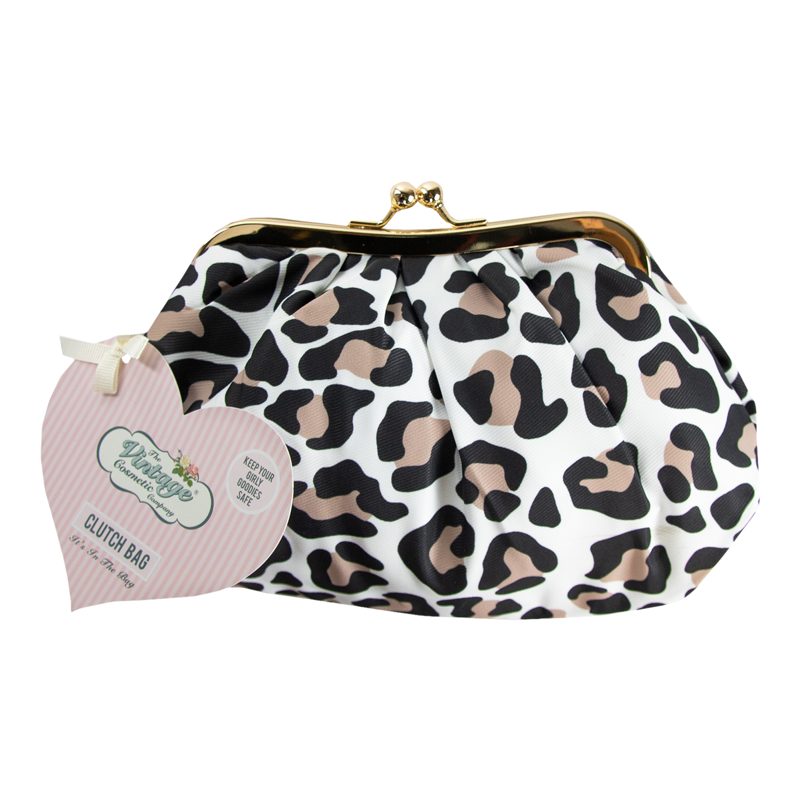 Leopard Print Cosmetic Bag