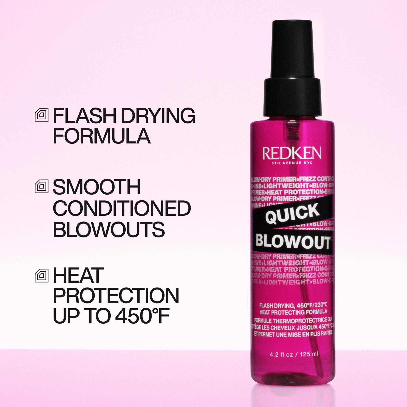 Redken Quick Blowout Heat Protect Spray 125ml Redken Quick Blowout Heat Protect Spray 125ml