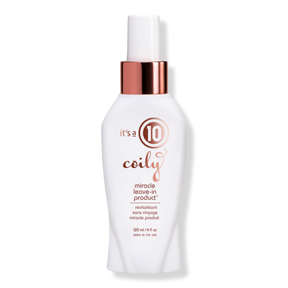 It's A 10 Coily Miracle Leave-in Product With 10 Benefits - 4.0 oz