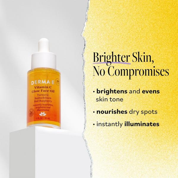 DERMA E Vitamin C Brightening Glow Face Oil #3