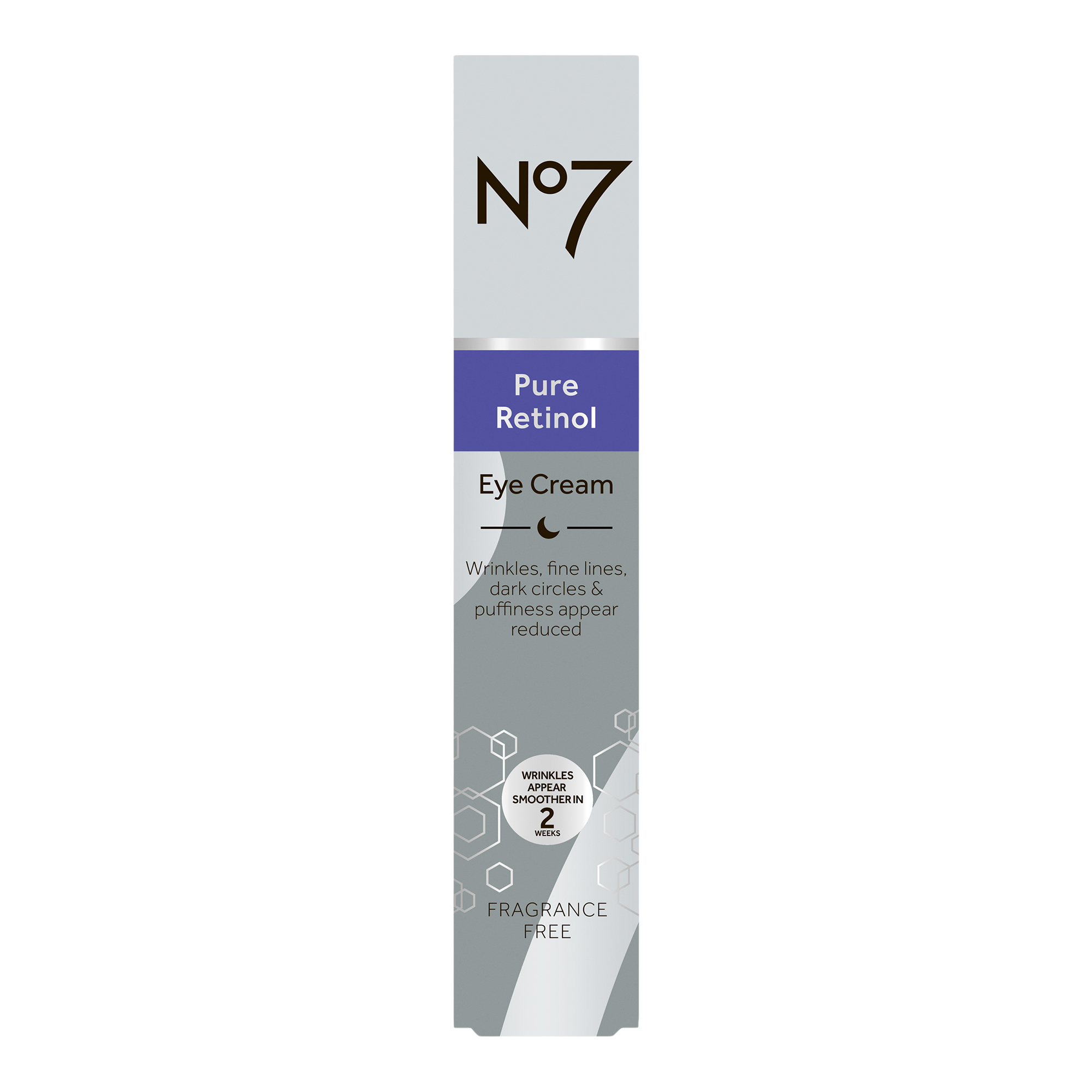 Крем для кожи вокруг глаз с ретинолом без отдушки No7 Pure Retinol — фото 3