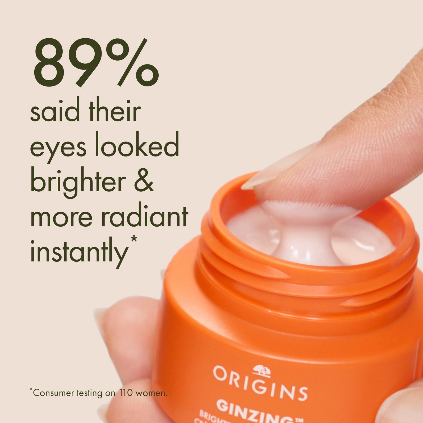 Ginzing Vitamin C & Niacinamide Eye Cream to Brighten and Depuff