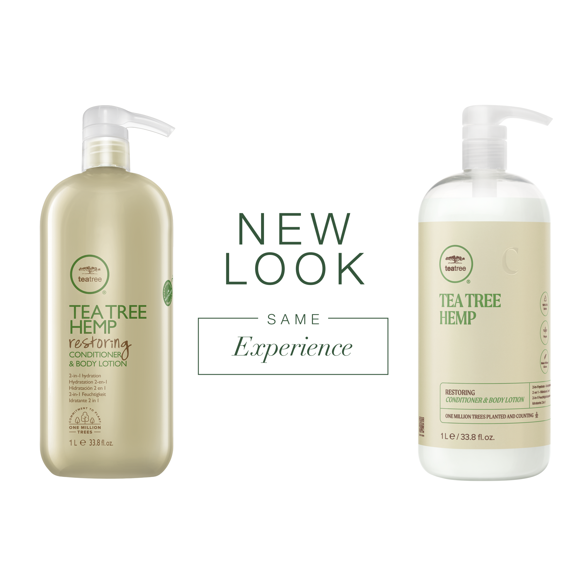 Восстанавливающий кондиционер и лосьон для тела с коноплёй Paul Mitchell Tea Tree Hemp — фото 2