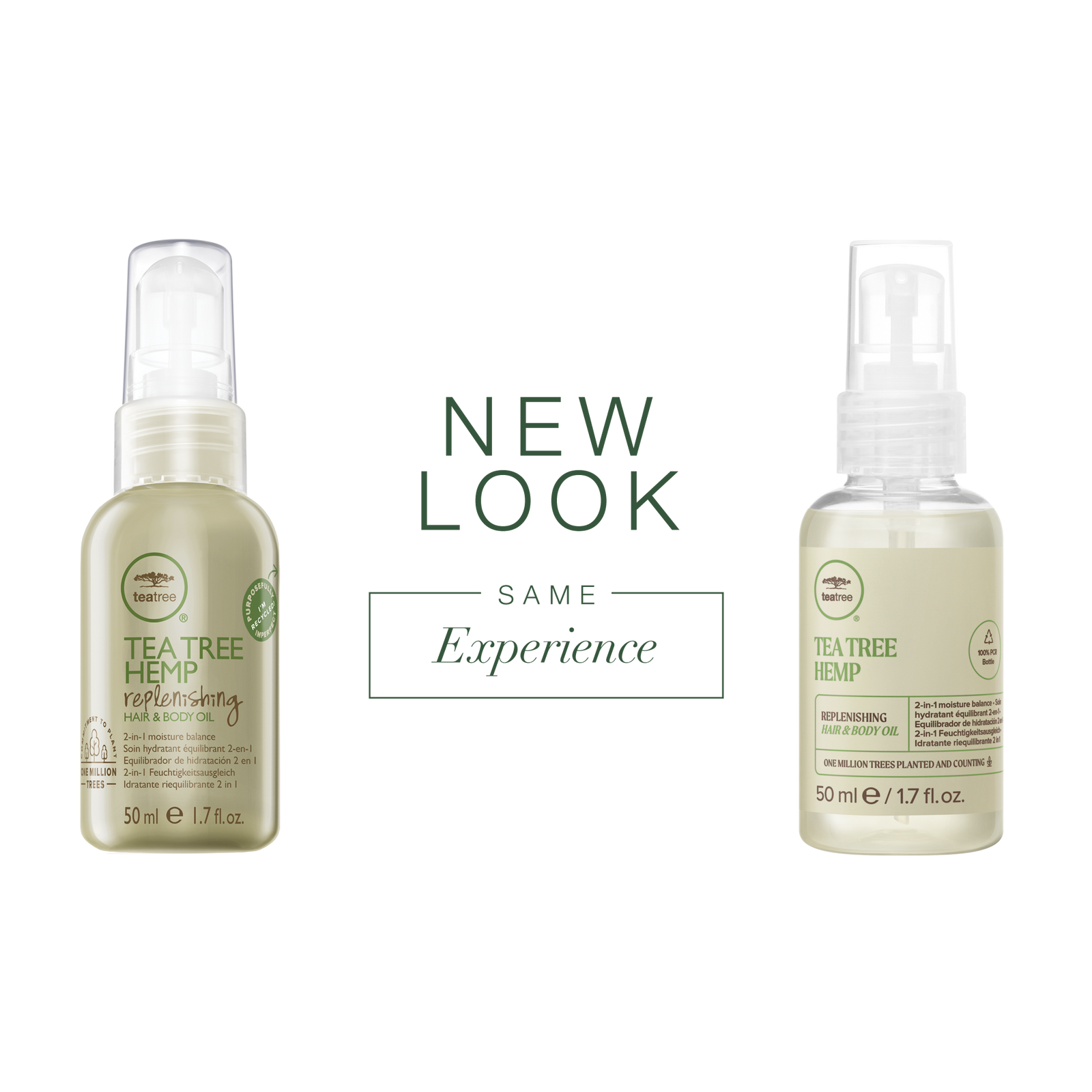 Tea Tree Hemp Replenishing Hair & Body Oil