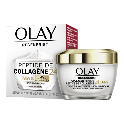 Olay Regenerist Collagen Peptide 24 Max Face Moisturizer, Fragrance Free 2