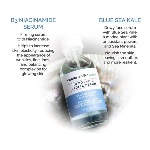 Vitamins and Sea beauty Blue Sea Kale & Niacinamide Smoothing Facial Serum #5