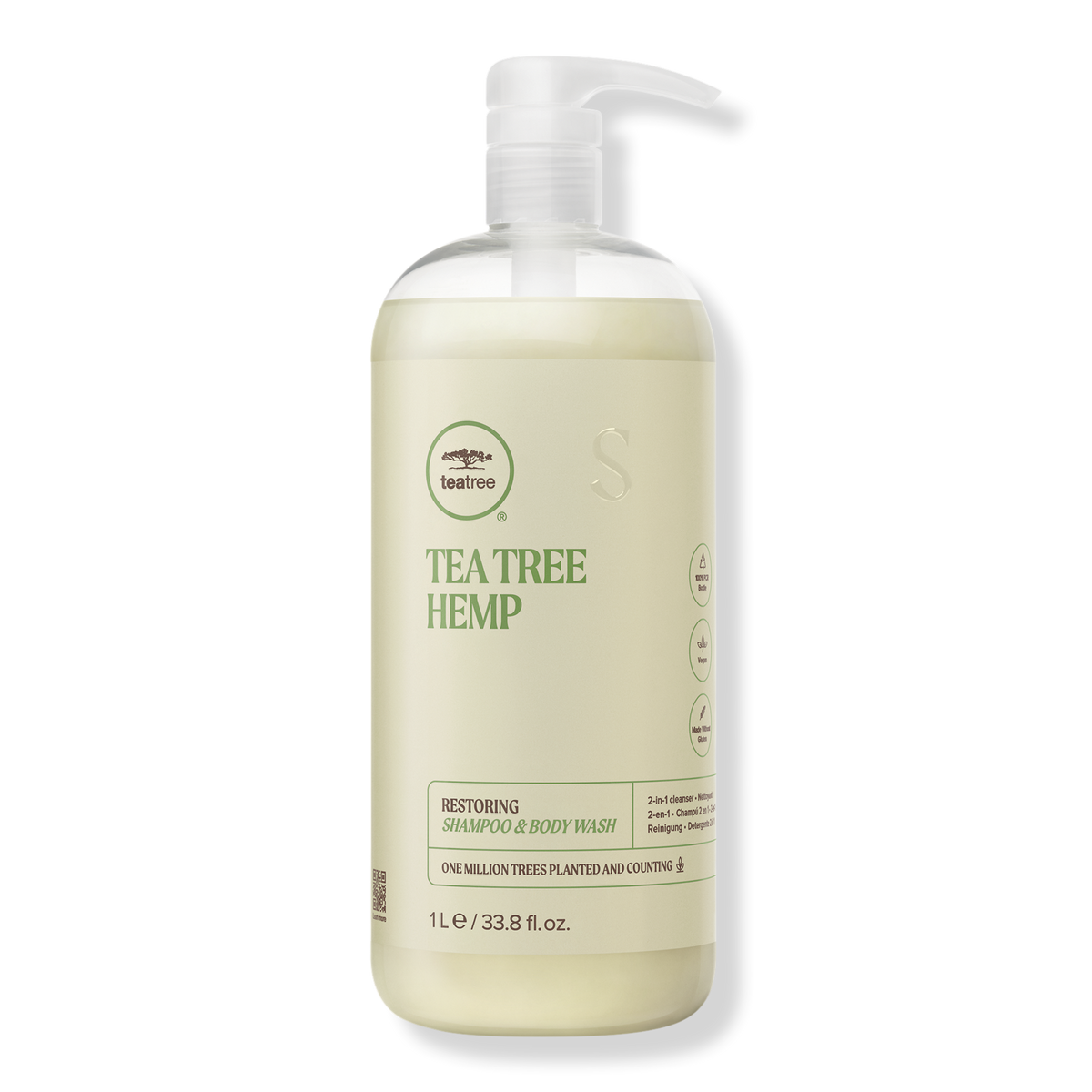 PAUL MITCHELL TEA TREE offers HEMP RESTORING SHAMPOO & CONDITIONER 33.8oz LITER SET