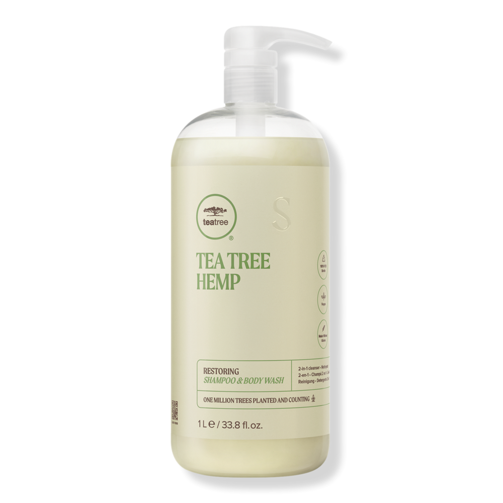 Paul Mitchell Tea Tree Hemp Restoring Shampoo & Body Wash - 33.8 oz