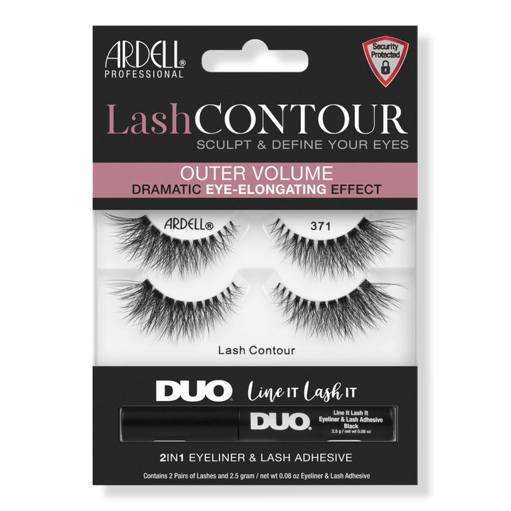 Ardell Lash Contour Outer Volume Dramatic Eye-Elongating Effect 2 Pack #1