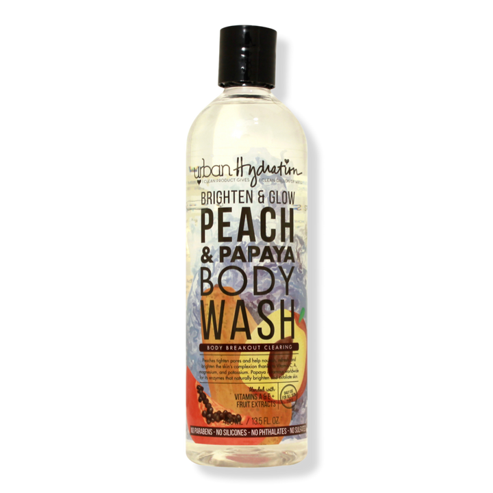Urban Hydration Brighten & Glow Peach & Papaya Body Wash #1