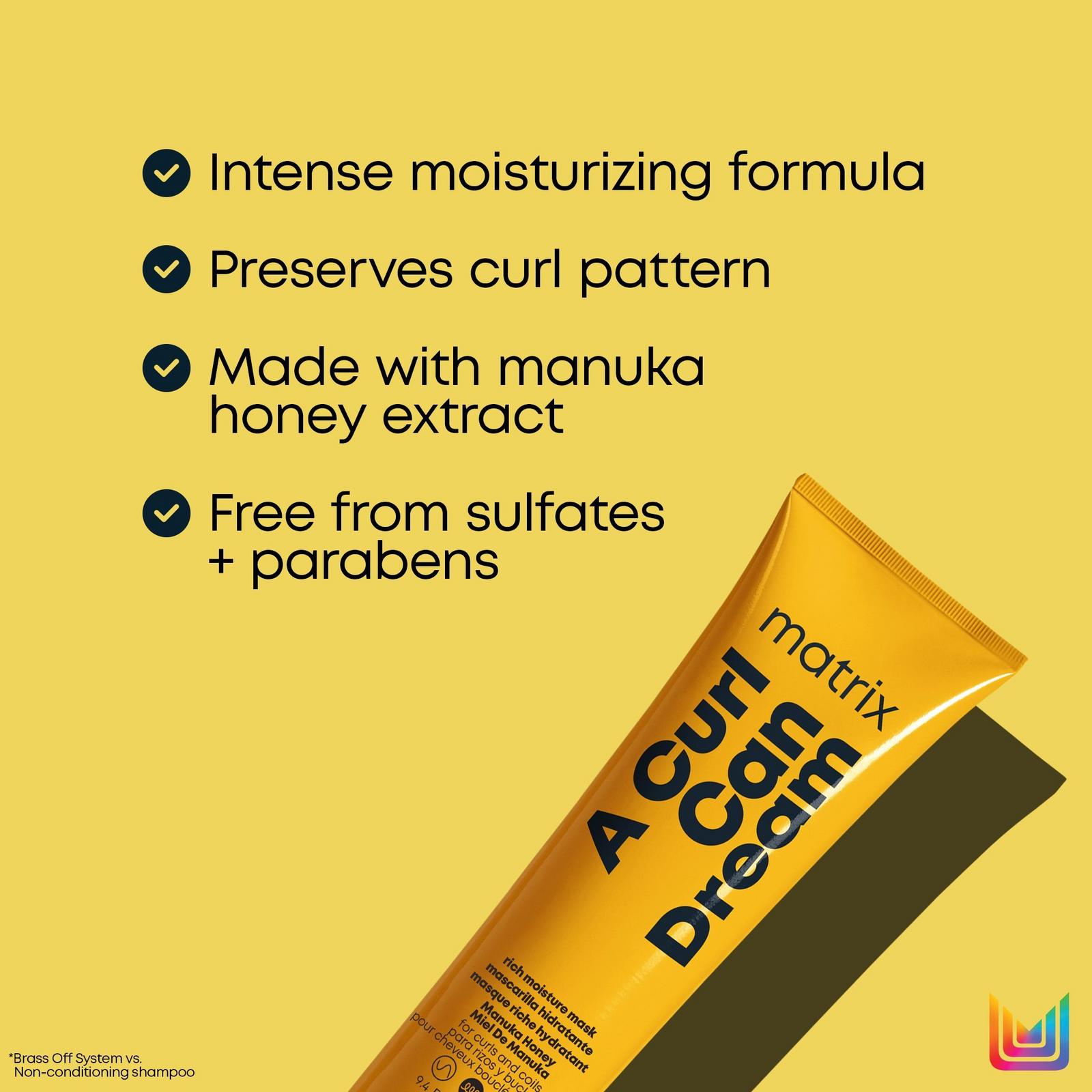 A Curl Can Dream Rich Mask