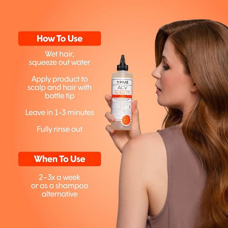 dpHUE - 8.5 oz Apple Cider Vinegar Hair Rinse Lite | Ulta Beauty