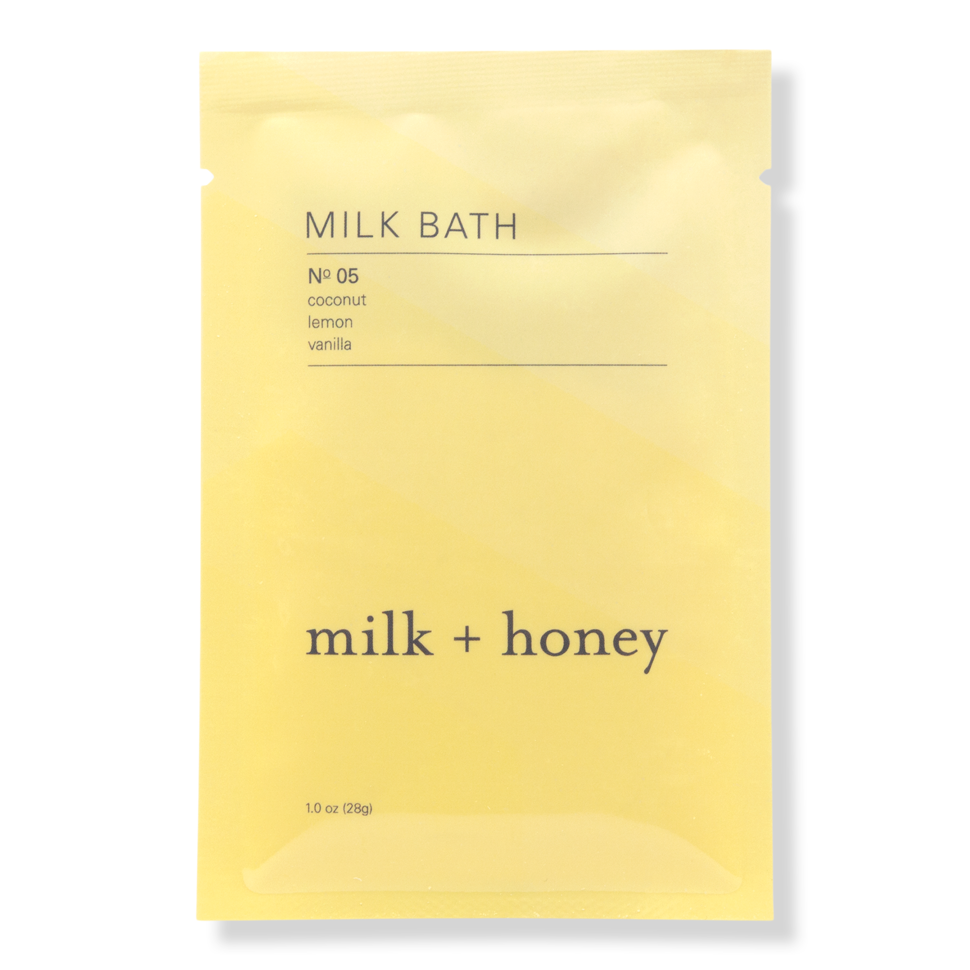 Milk + Honey Lemon, Vanilla Milk Bath No. 05 Packet #1