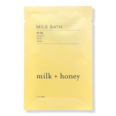 Milk + Honey Lemon, Vanilla Milk Bath No. 05 Packet