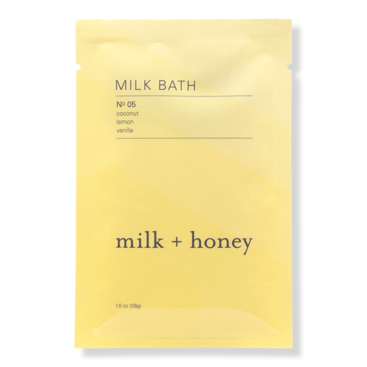 Milk + Honey Lemon, Vanilla Milk Bath No. 05 Packet #1