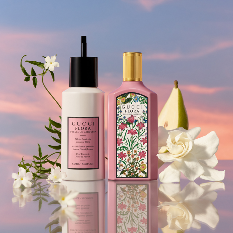 Gucci Flora Gorgeous Gardenia100ml残量約9割 Gucci, Eau de Toilette, 1.6 oz Spray, Flora Gorgeous Gardenia