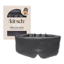 Kitsch Satin Pillow Sleeping Eye Mask - Charcoal
