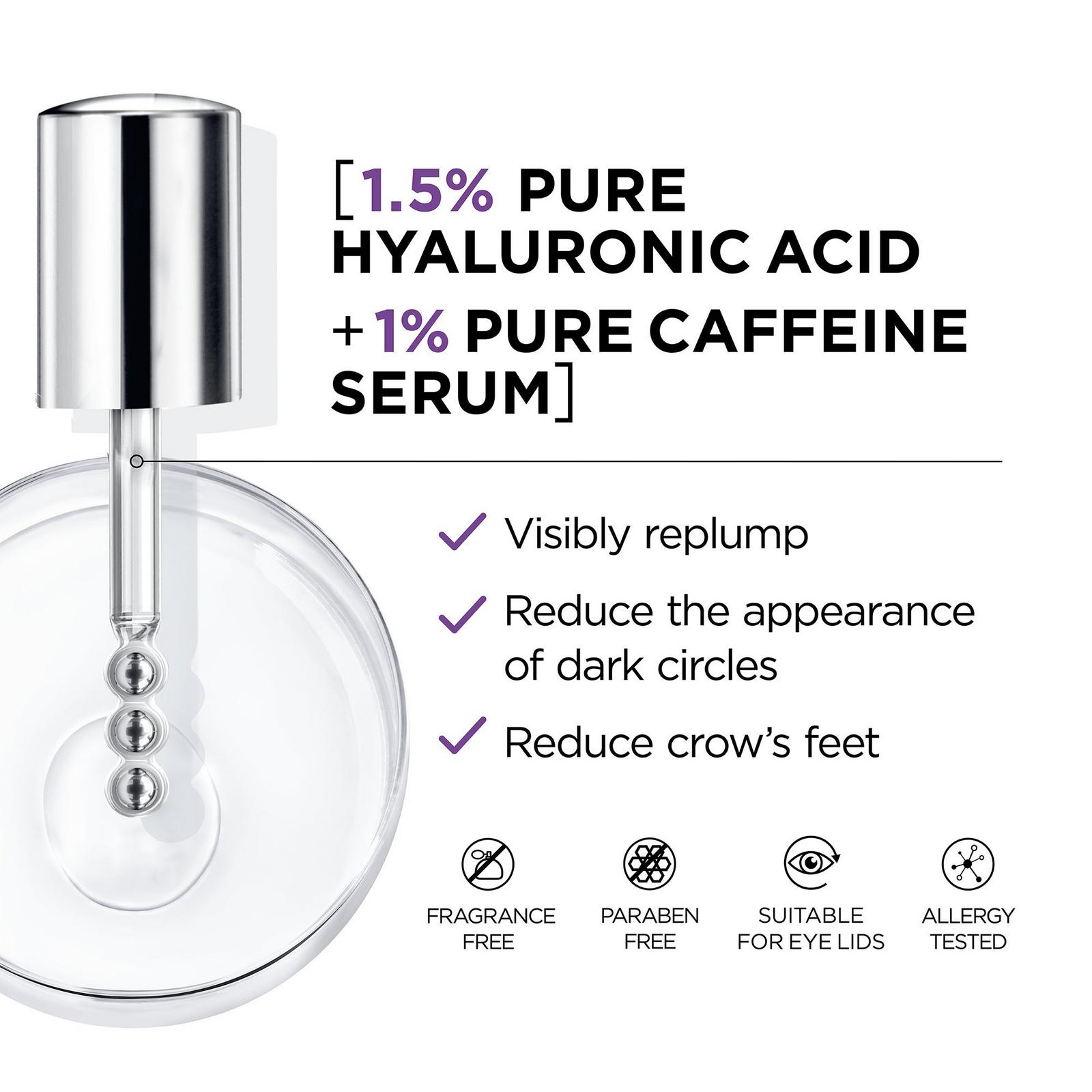 Revitalift 2.5% Hyaluronic Acid + Caffeine Under Eye Serum