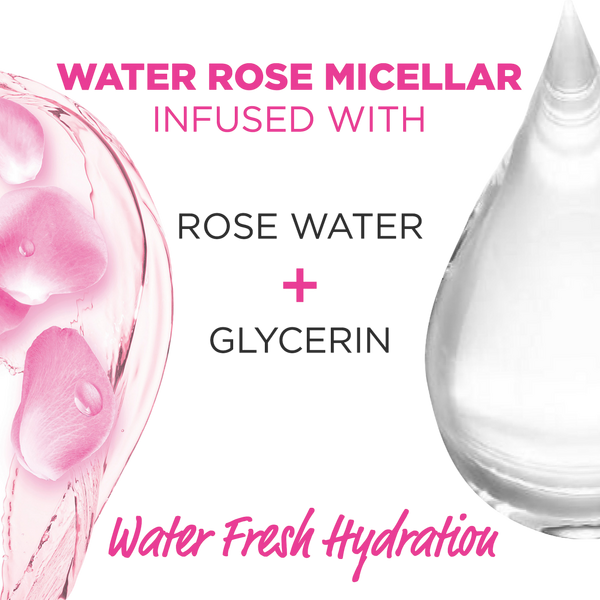 Agua Micelar Limpiadora SkinActive con Agua de Rosas 2