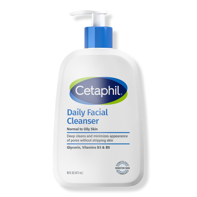 Cetaphil Daily Facial Cleanser, Face Wash for Sensitive Skin