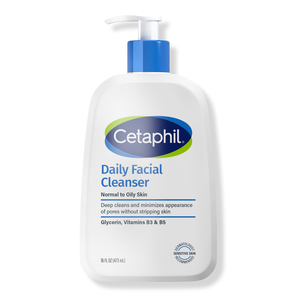 Cetaphil Daily Facial Cleanser Face Wash for Sensitive Skin