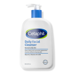 Cetaphil Daily Facial Cleanser, Face Wash for Sensitive Skin - 16.0 oz
