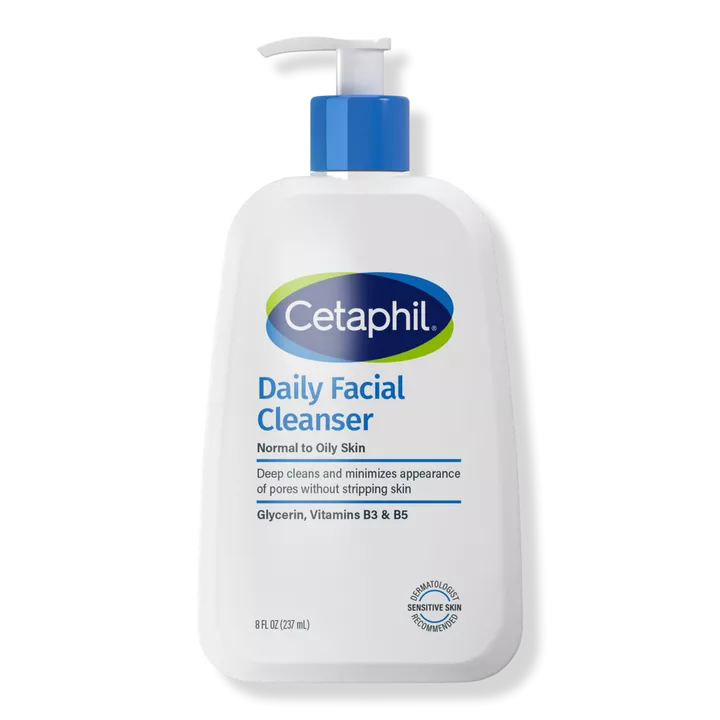 Cetaphil Daily Facial Cleanser, Face Wash for Sensitive Skin